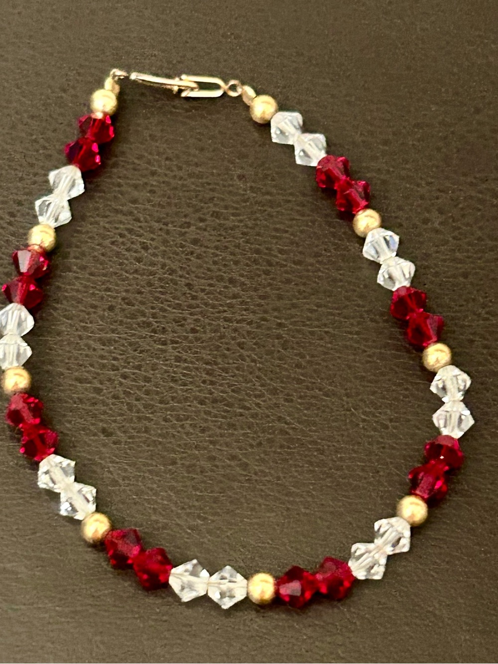 Two-Tone Crystal Bracelet